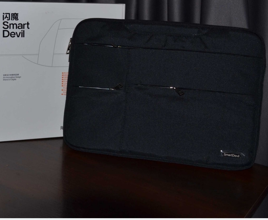 Чехол сумка для ноутбука Smartdevil до 16 дюймов, черный, качество. Киев - изображение 7