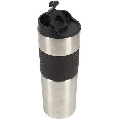 Термокружка Bergner Coffee & tea lovers 460 мл Black (BG-37789-BK) Винница - изображение 2