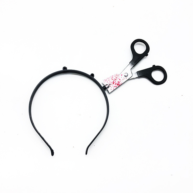 Обруч на Хэллоуин Ножницы one size черный Киев - изображение 4