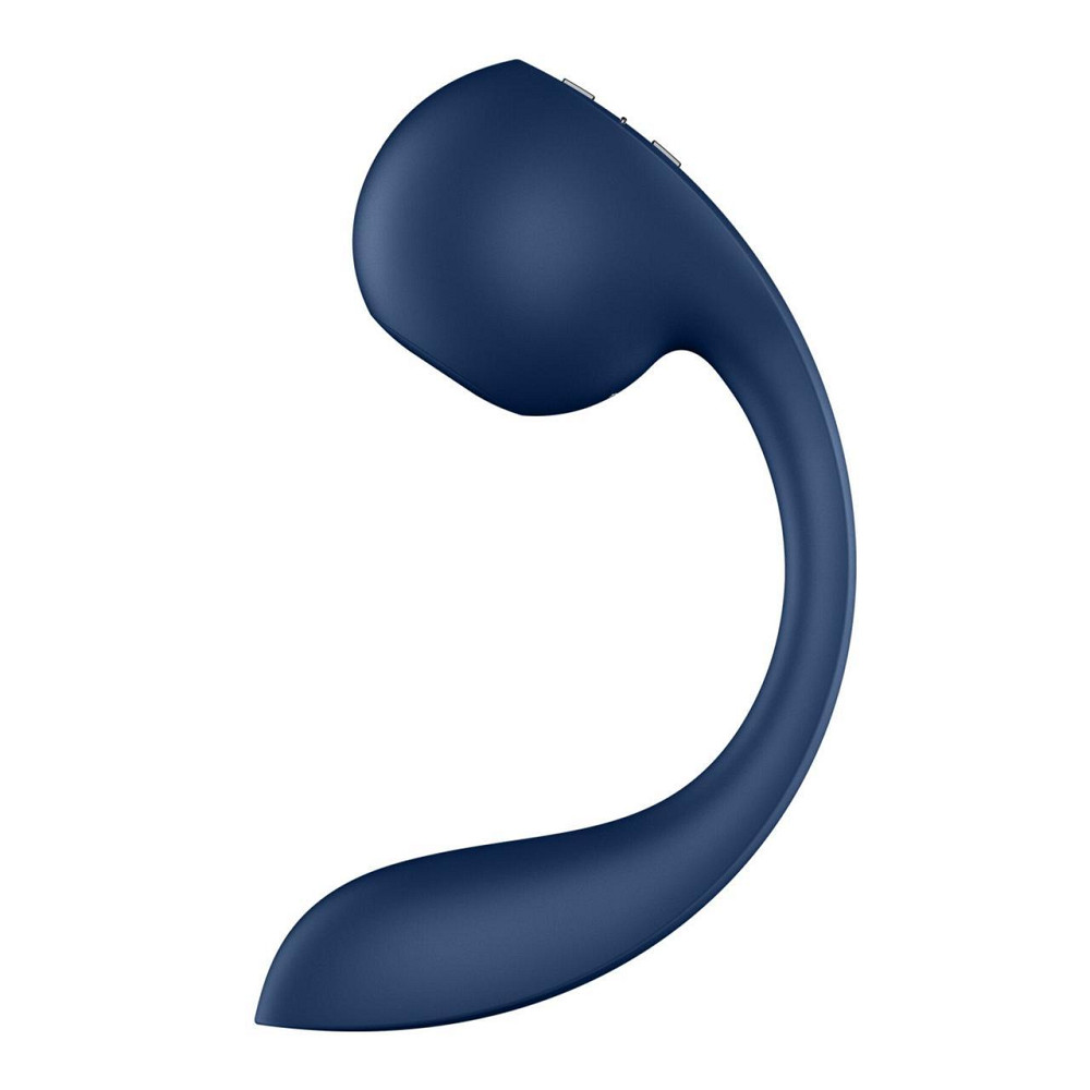 Смарт-стимулятор точки G + вакуумний стимулятор клітора Satisfyer Pro+ Wave 4 Connect App Sex Aura Київ - фото 1