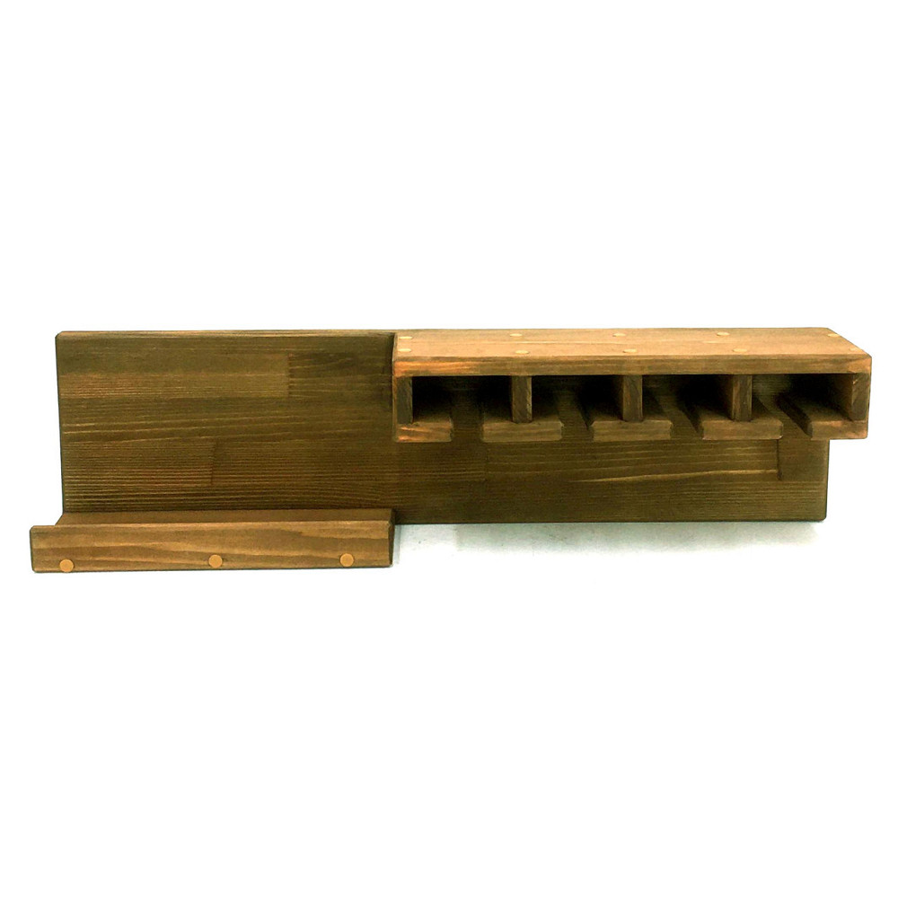 Настенная винная полка 