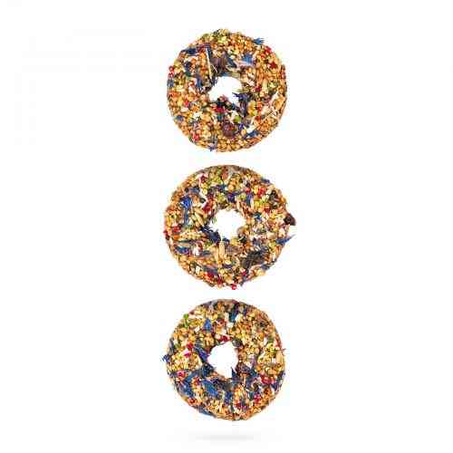 Лакомство Special One Пончики для декоративных птиц барбарис василька кокос 60 г Киев