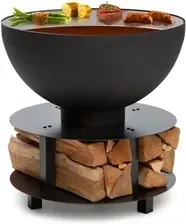 Гриль Blumfeldt Savage 2.0 Rund Palenisko Ogrodowe Z Grillem Ø 60cm Stabilna Podstawa Schowek Na Drewno Киев - изображение 1