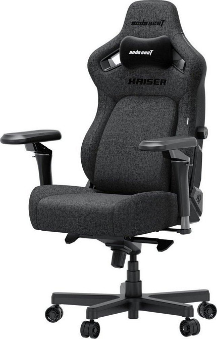 Крісло для геймерів Anda Seat Kaiser 4 V2 Size XL PVC Dark Gray Fabric (AD12YDDC-XLL-20-GB-CF-03) ( 26298 ) Харків - фото 3