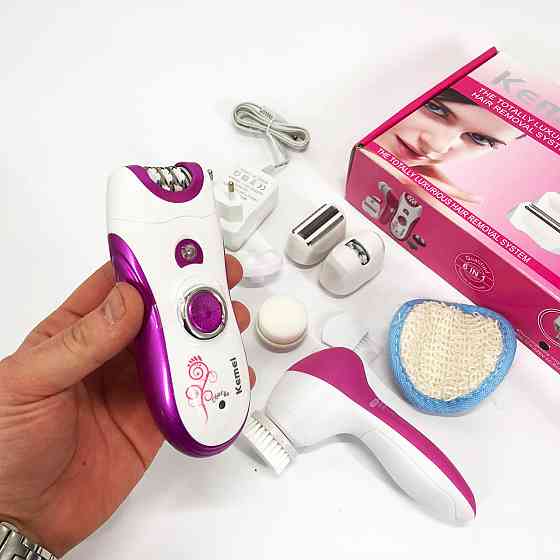 Епілятор для різних частин тіла Kemei KM-3066 Електричний епілятор універсальний жіночий JW-89 Івано-Франківськ