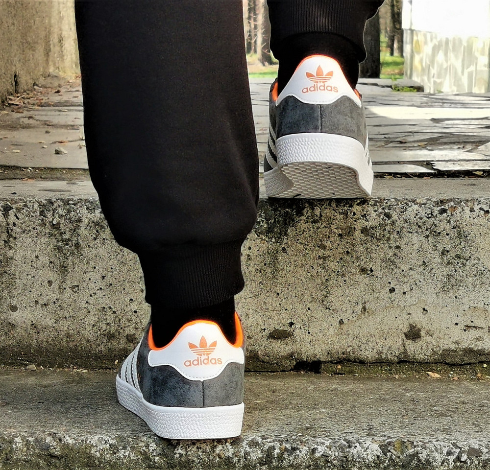 Кроссовки Adidas Gazelle Серые Адидас Женские Газели (размеры: 37) Видео Обзор Днепр - изображение 5