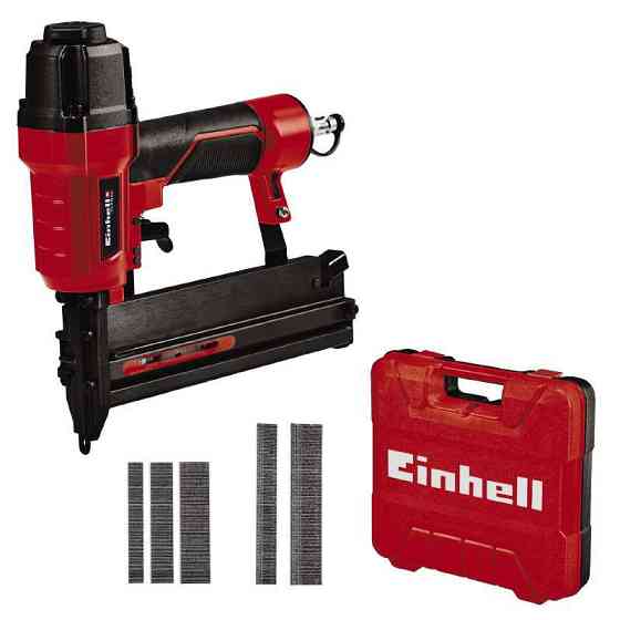 Степлер пневматичний для скоб і цвяхів (нейлер) Einhell TC-PN 50 : 15-40мм скоби і 10-50мм цвяха, 8.3 бар Київ