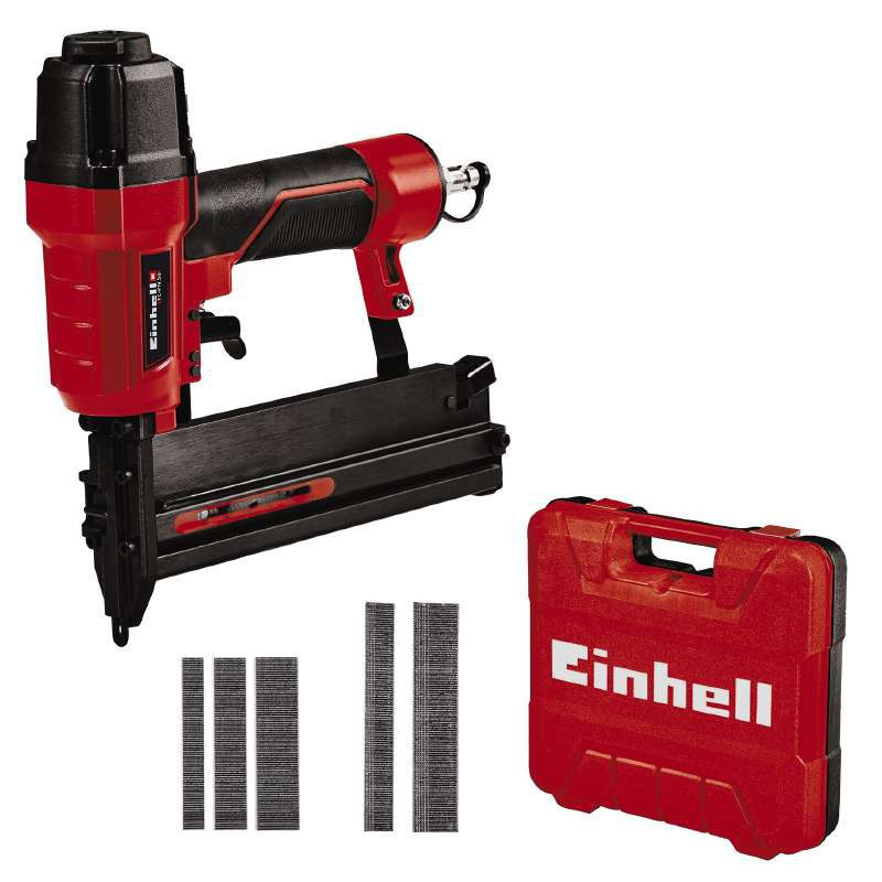 Степлер пневматичний для скоб і цвяхів (нейлер) Einhell TC-PN 50 : 15-40мм скоби і 10-50мм цвяха, 8.3 бар Київ - фото 1