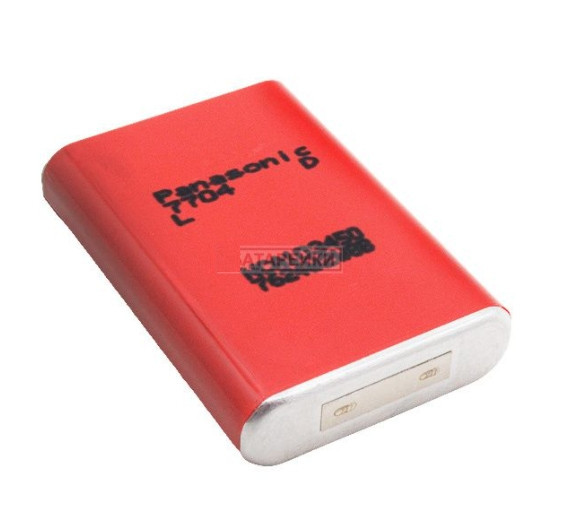 Акумулятор Li-ion Panasonic NCA103450 2350 mAh - 4,5А (Червоний) Вінниця - фото 1