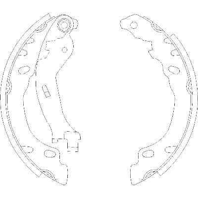 Тормозные колодки REMSA 4158.00 Винница