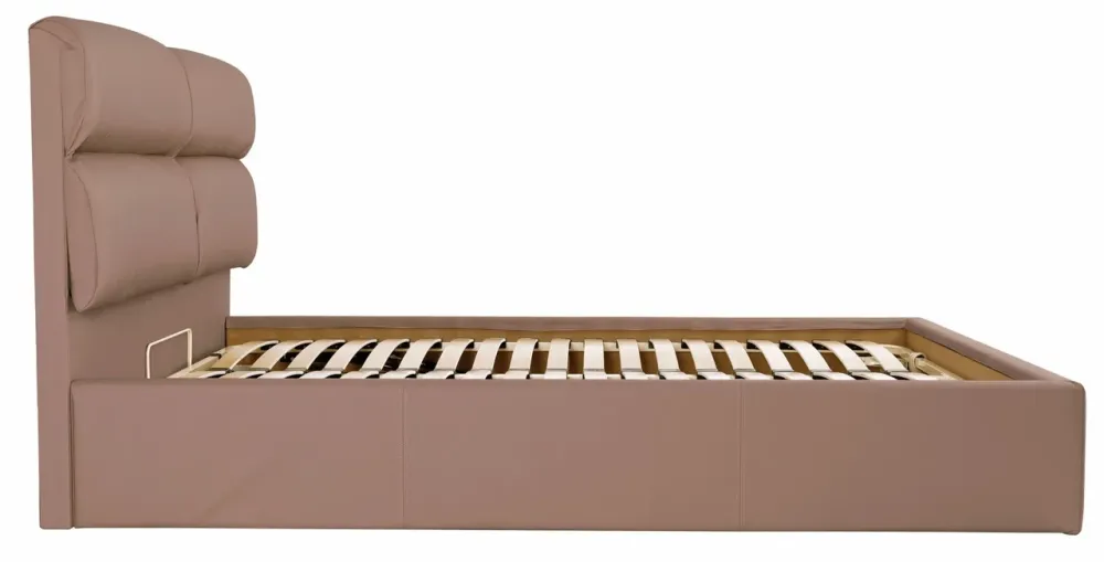 Кровать Oxford Comfort 120 х 190 см Fly 2213 С подъемным механизмом и нишей для белья Светло-коричневый Киев - изображение 4