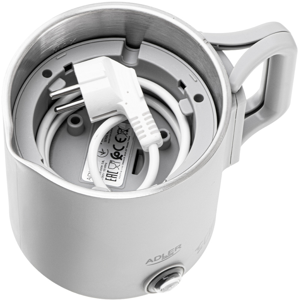 Електрочайник Adler AD 1388g дорожній 650Вт/ 0.8л/ подвійні стінки/ автовимкнення/сірий Вінниця - фото 7