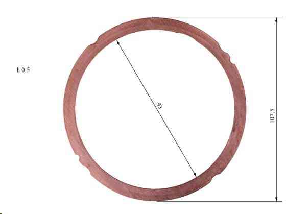 Прокладка головки цилиндра мотоблок 192D Мукачево