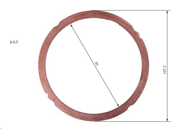 Прокладка головки цилиндра мотоблок 192D Мукачево - изображение 1