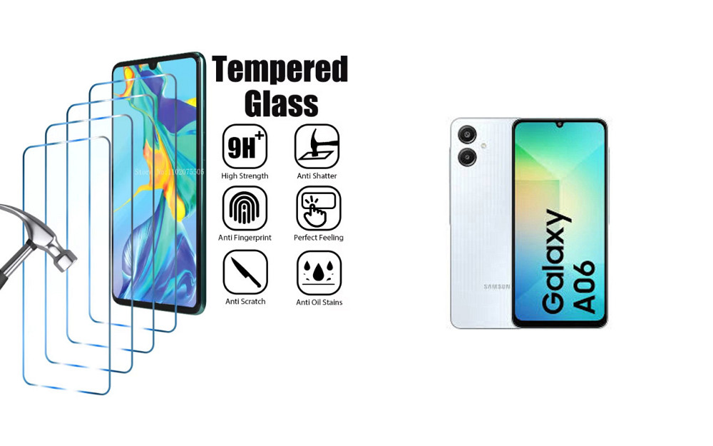Защитное стекло ArmorGlass для Samsung Galaxy A06 – устойчивое к царапинам и ударам Киев - изображение 1