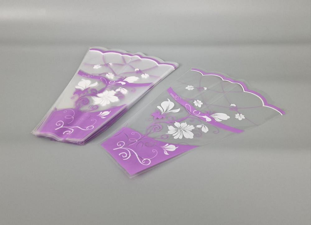 Упаковка конус под цветы h40/10низ/30верх