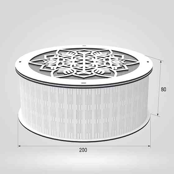 Подарочная коробка EKOSTAR d200 h80 Киев
