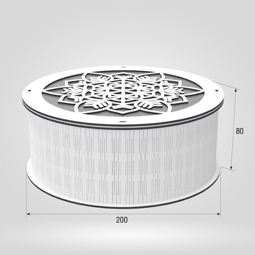 Подарочная коробка EKOSTAR d200 h80 Киев - изображение 3