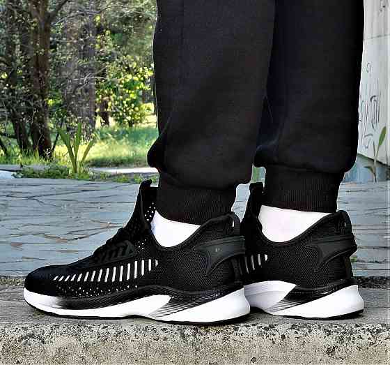 Кроссовки Adidas Мужские Черные Адидас BOOST Сеточка (размеры: 42,43,44,45) Днепр