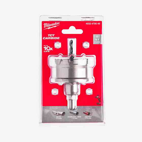 Коронка Holesaw TCT MILWAUKEE, Ø51мм Одесса