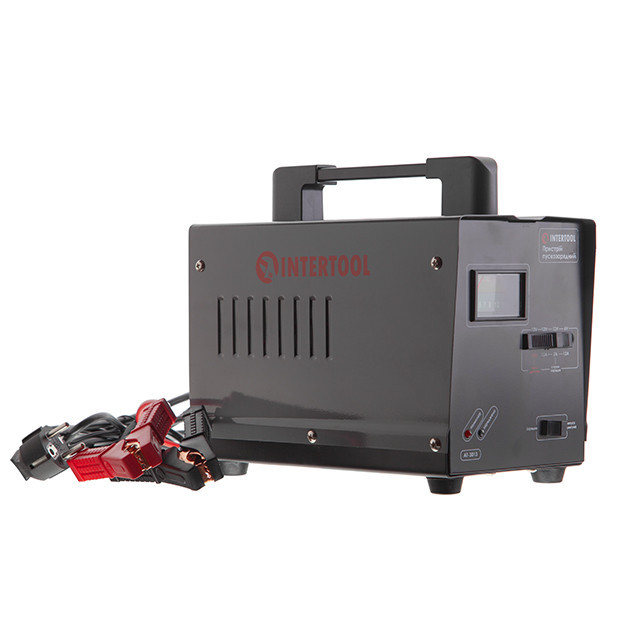 Пуско-зарядний пристрій INTERTOOL AT-3013, 6/12 В, 70 А, 140 Вт, до 100 Аг - Простий пуск двигуна Львів - фото 4