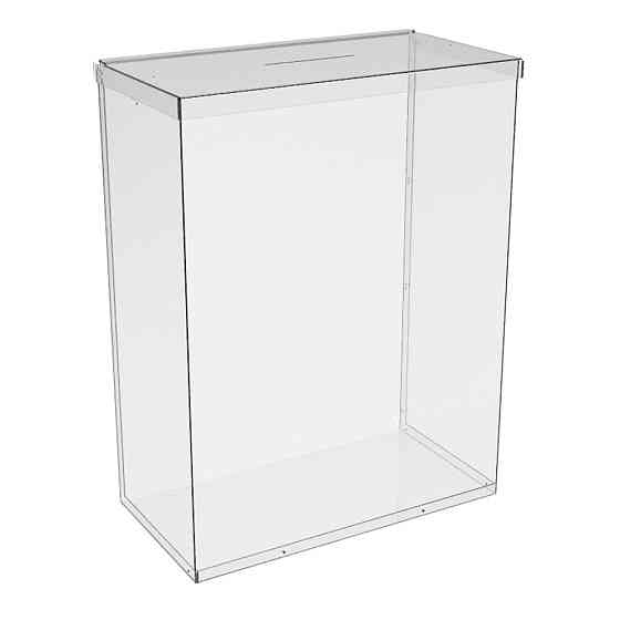 Ящик EKOSTAR без замка для пожертвований и сбора денег 380x200x500. Объем 38 литров Киев