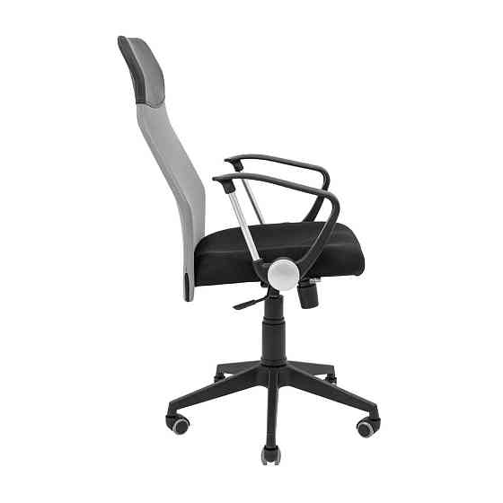 Офісне крісло керівника Ultra M1 Tilt Чорно-сірий Київ