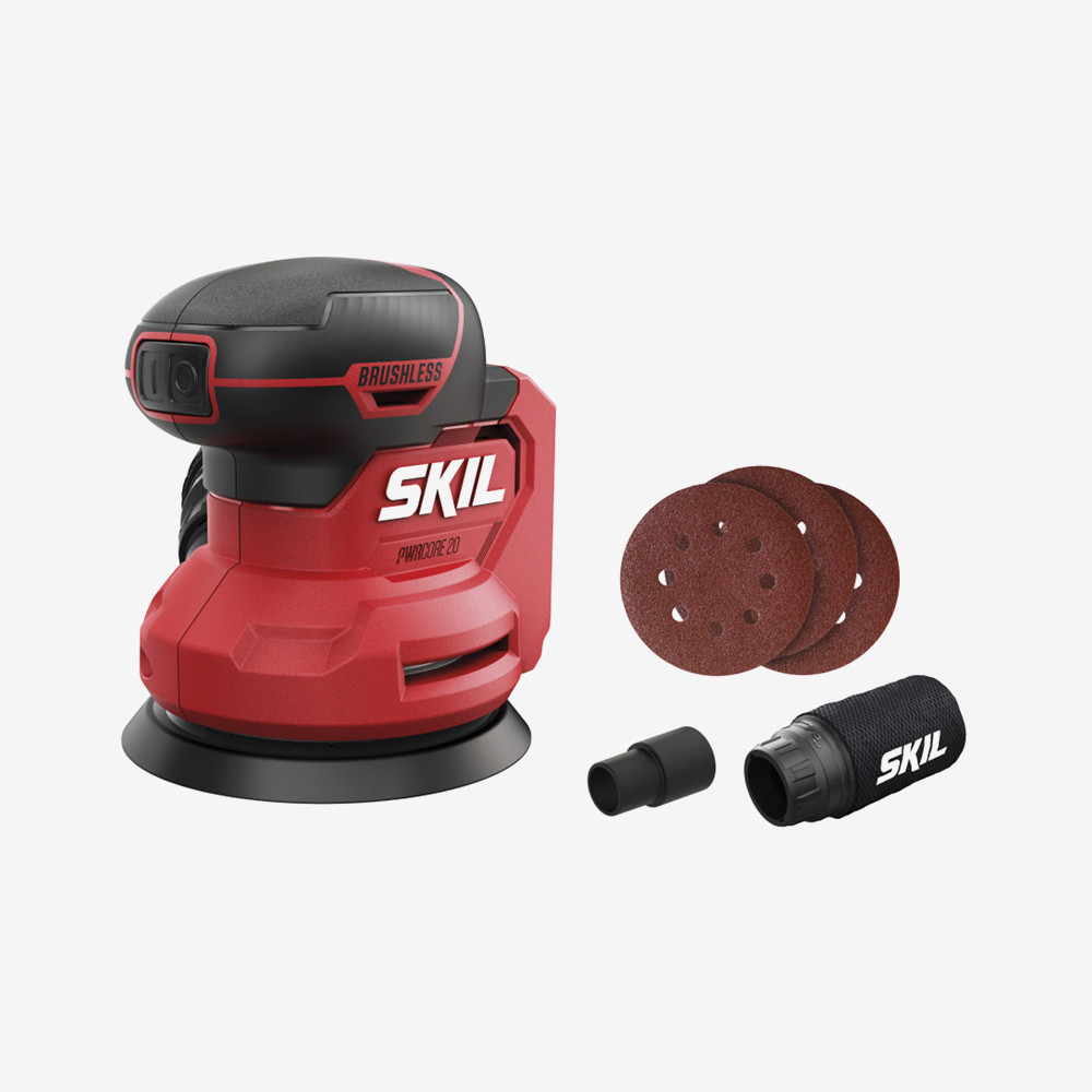 Шліфмашина ексцентрикова акумуляторна безщіткова, SKIL 3746 CA 11071000201 (SR1E3746CA) Одеса - фото 1