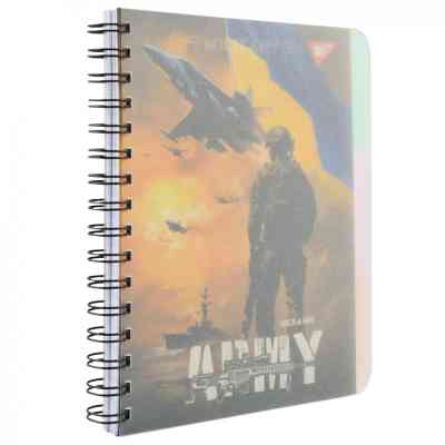 Блокнот Yes А5 Army Ukraine 144 листа пластиковая обложка (681959) Винница