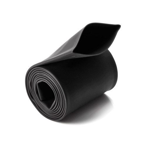 Термоусадочная трубка Полиолефин 125x0.3мм, 80/40мм, 1м, черная Винница - изображение 1