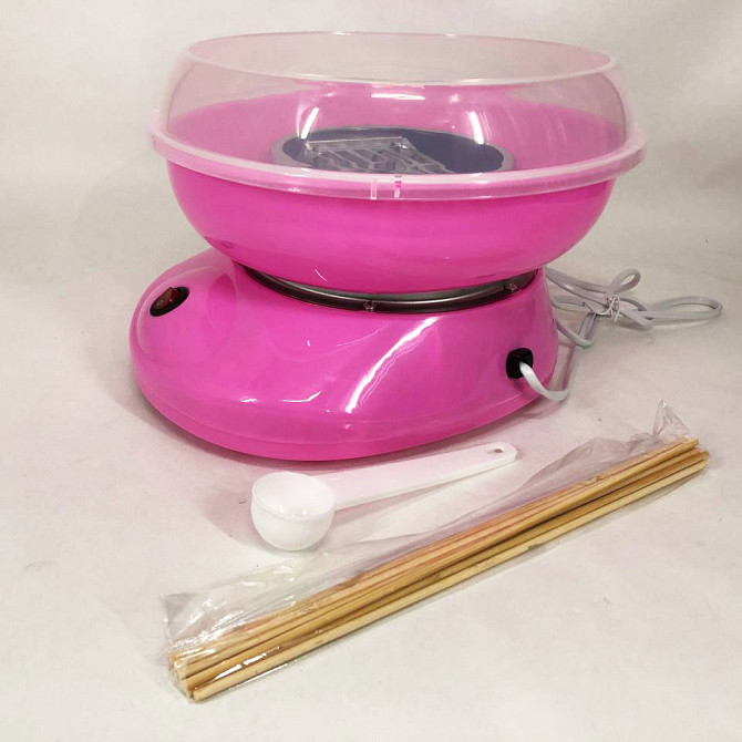 Аппарат для сладкой ваты Cotton Candy Maker, детский аппарат для сладкой ваты в домашних условиях аппарат RW-37 Киев - изображение 9