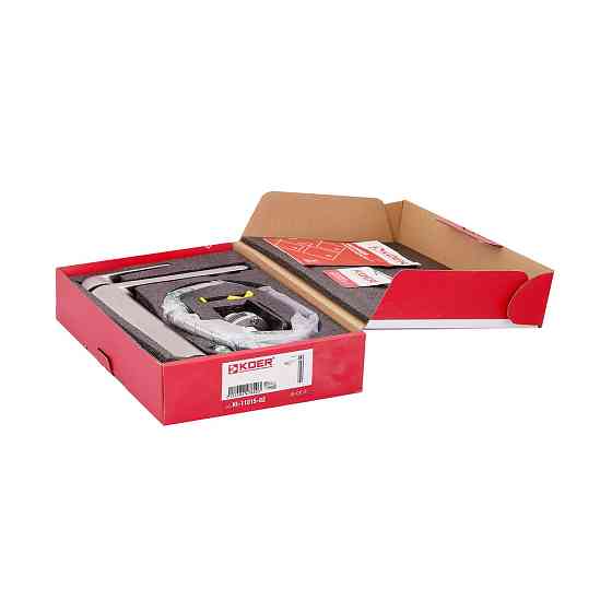 Смеситель для умывальника Koer KI-11015-02 высокий (из нерж. стали) (Цвет нерж) (KR4782) Киев