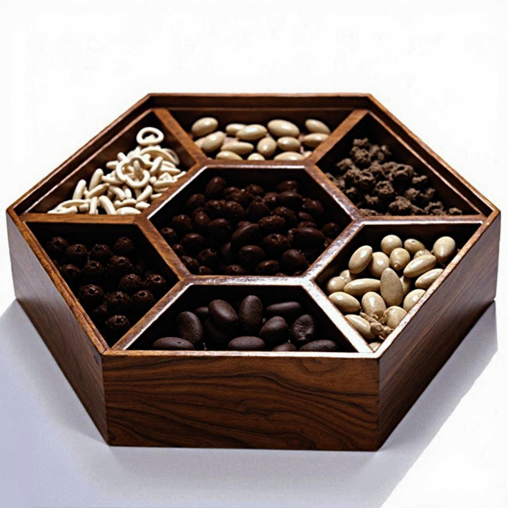 Менажниця дерев'яна "Балеро" латте Миколаїв - фото 1