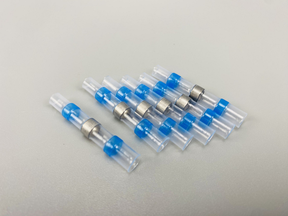 Набір паяльних з'єднувачів для проводів, термоусадочні стикові з'єднувачі, водонепроникні ізольовані Мукачево - фото 2