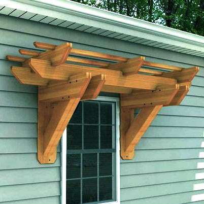 Пергола-козирок "Фонтан" сієна Миколаїв - фото 1