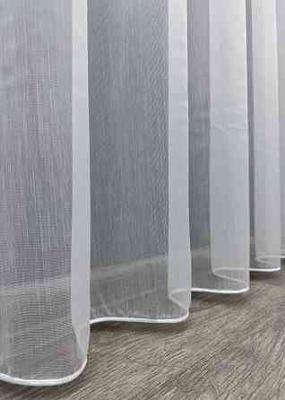 Тюль "Бамбук" однотонний Висота 3м колір білий 1153т Київ