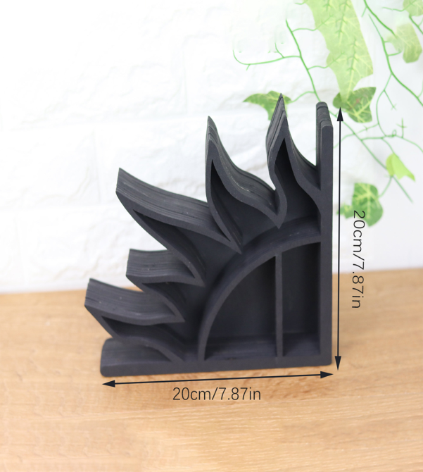 Органайзер для прикрас, підставка для книг з дерева, дизайн у вигляді Сонце, 20×20см Кам'янець-Подільський - фото 3