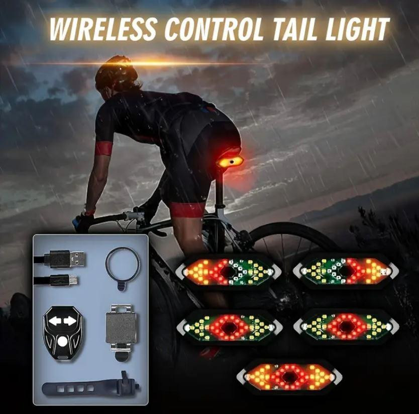 Беспроводные поворотники на велосипед. Фонари для велосипеда с поворотниками Одесса - изображение 5