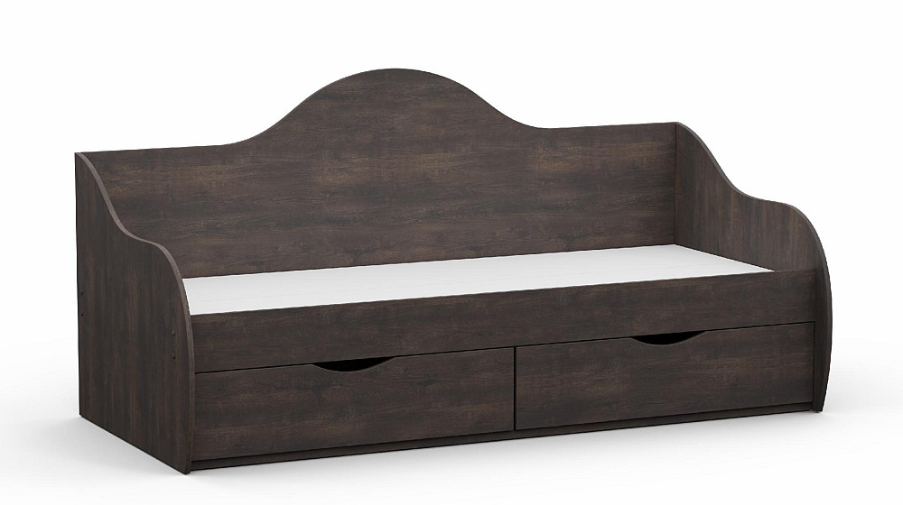 Ліжко односпальне L-2, Дуб Конкордія, 1932х900х954 Львів - фото 1