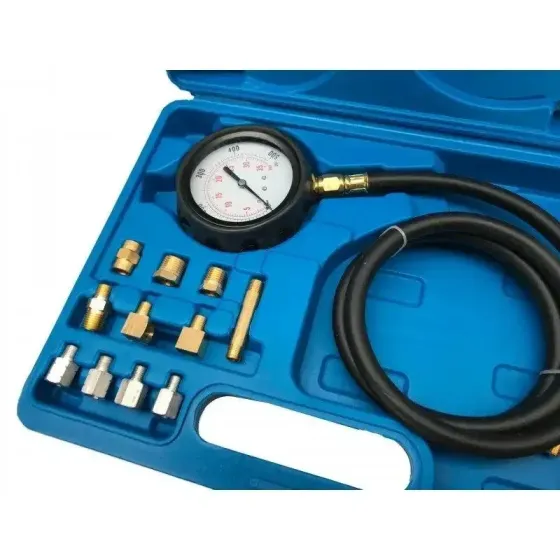 Набір VERKE – контроль тиску мастила в двигуні, 12 адаптерів, кейс Львів