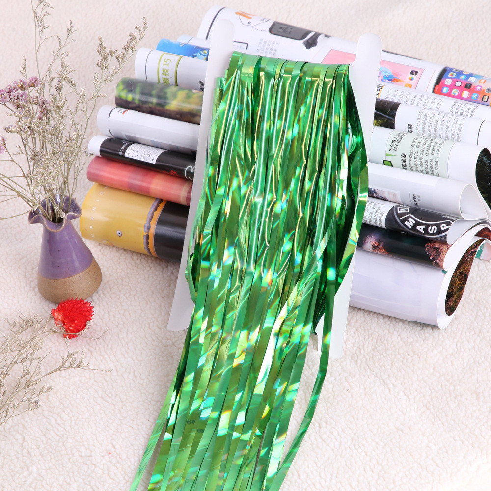 Дождик на фотозону с голограммой 1 м 1 м зеленый Киев - изображение 2