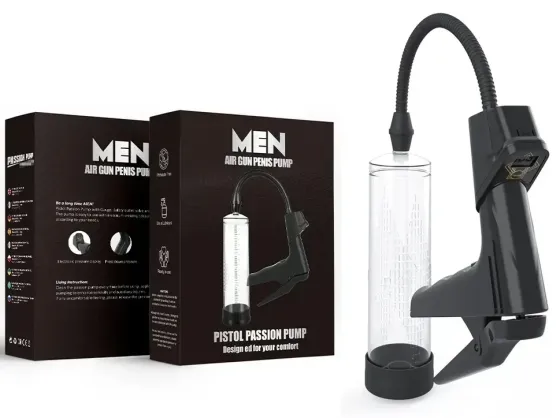 УЦЕНКА!!! - Вакуумная помпа с манометром CANWIN Men Air Gun Penis Pump - P398 Sex Aura Киев