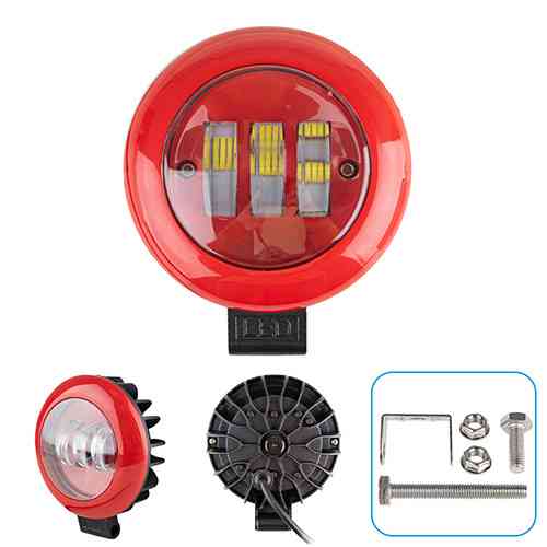 Фара рабочего света WLP-30A RD SPOT с 3 LED по 10W, 9-36V, 30W, 6000K, компактный размер 116x58x134 мм Харьков