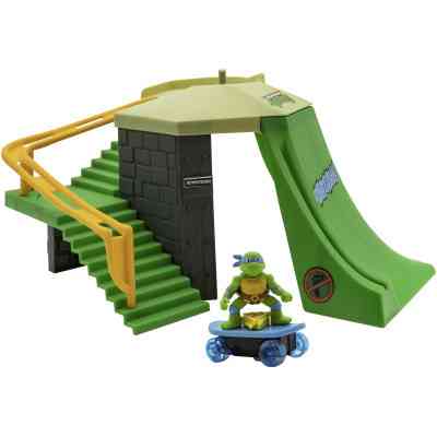 Игровой набор Funrise TMNT Черепашки-ниндзя классические мини Скейт-парк (71053) Винница