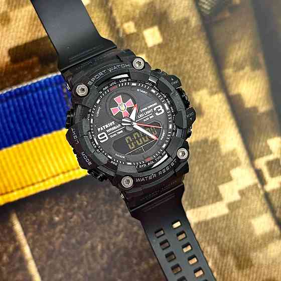 Patriot 001RDZSU ЗСУ Чорні з червоним + Коробка. SBR Київ