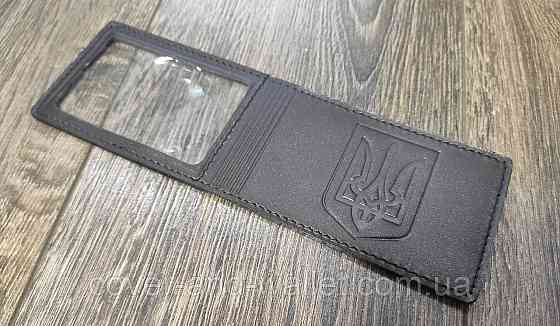 Універсальна обкладинка на права і ID карту з гербом України P-Leather Київ