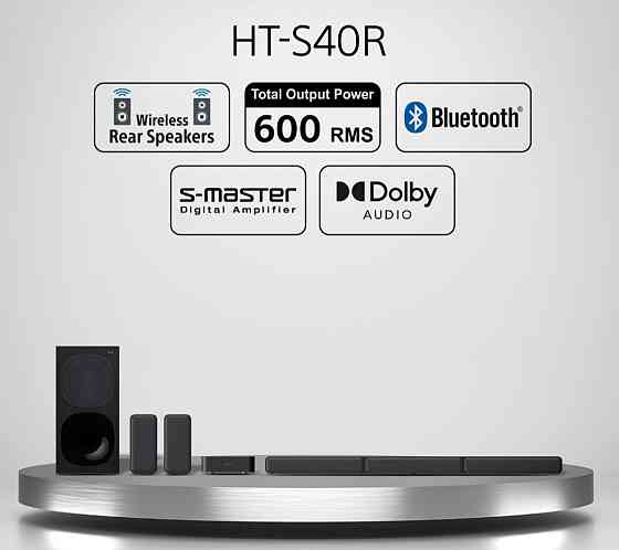 Кінотеатр: Sony HT- S40R. Харків