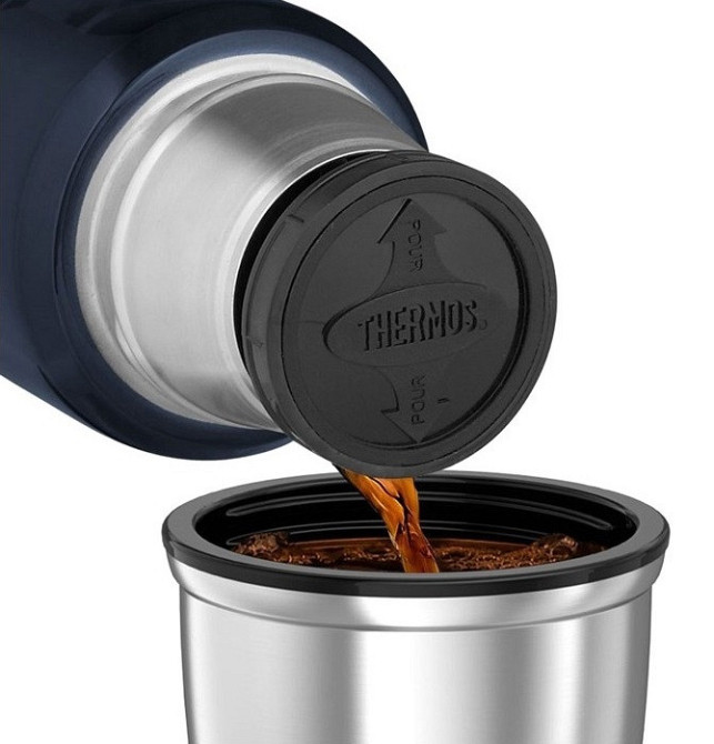 Універсальний Термос для напоїв із підсклянником 2 літри Thermos "Style" (SK2020MB) Нержавіюча сталь Нововолинськ - фото 5