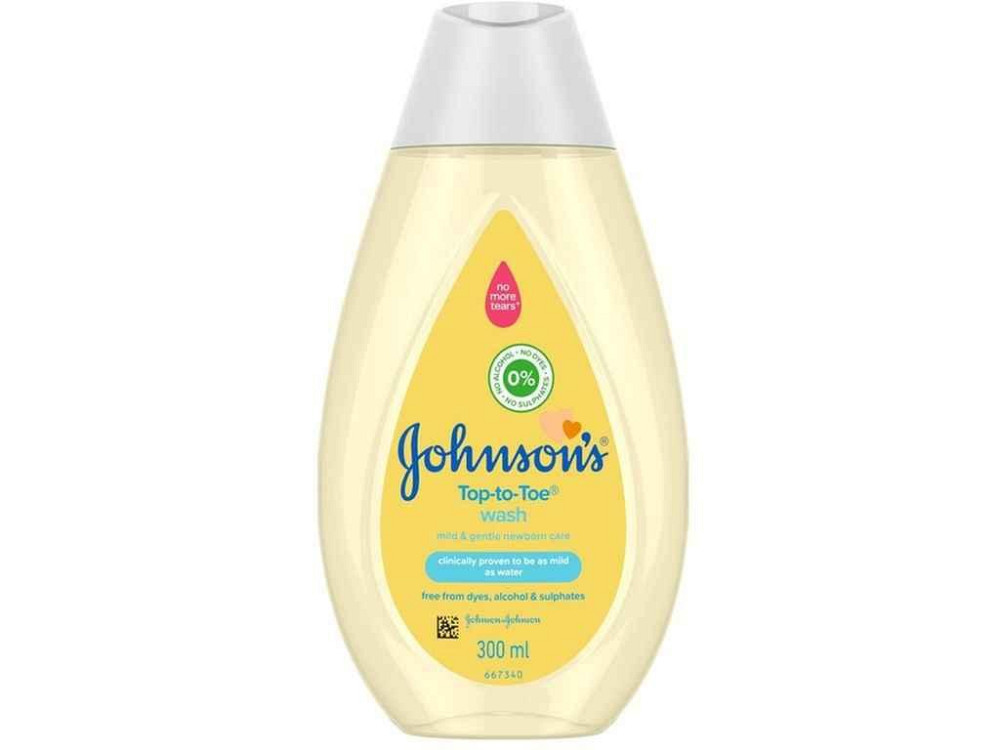 Пенка для купания 300мл Johnsons Baby От макушки до пят ТМ Johnsons Baby Киев - изображение 1