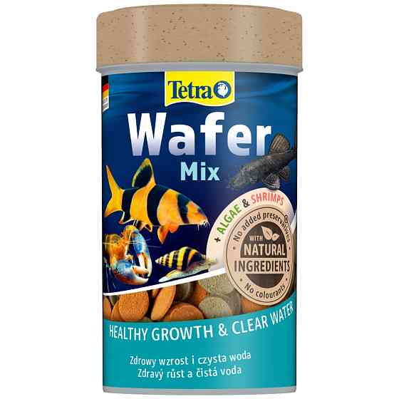Корм Tetra Wafer Mix для аквариумных донных рыб таблетки 48г/100мл Киев